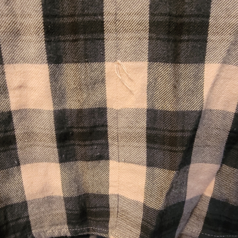 Pink Plaid Plus Size Button Down - Picture 6 of 6